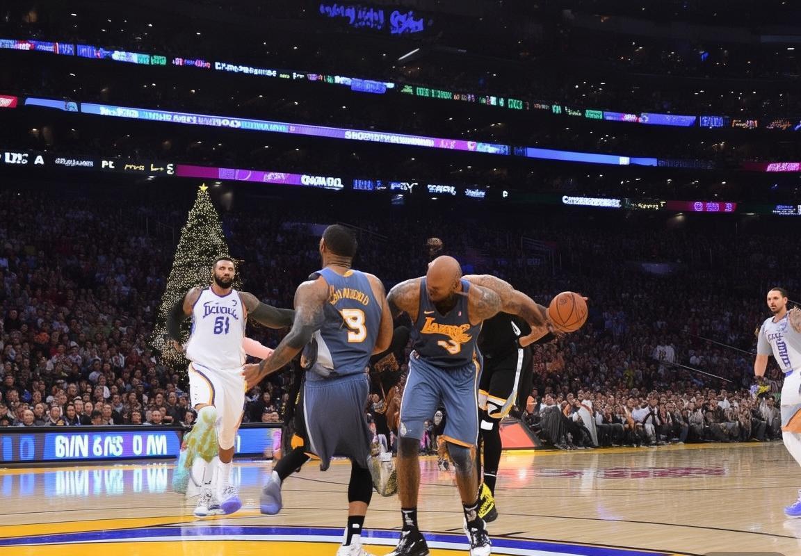 NBA圣诞夜湖灰大战：詹姆斯加索尔巅峰对决纪实(图2)